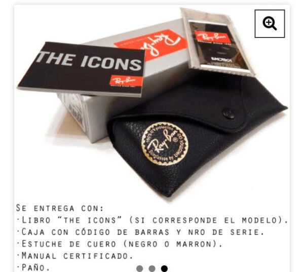 Lentes Rayban Clubmaster originales - Imagen 4