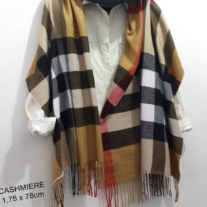 BUFANDA MANTA CASHEMERE S/ BURBERRY