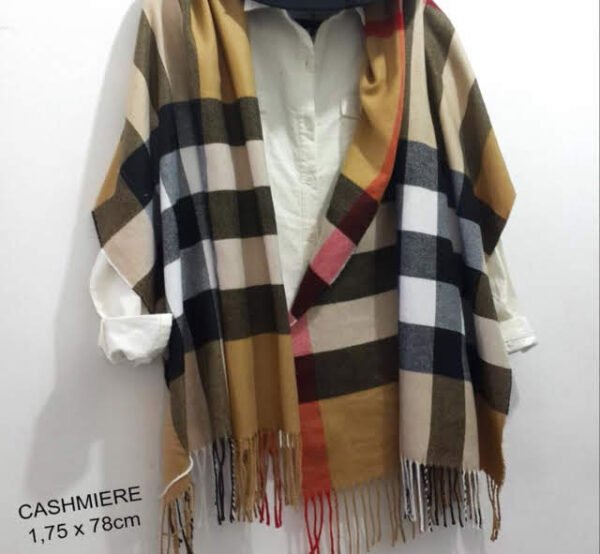 BUFANDA MANTA CASHEMERE S/ BURBERRY